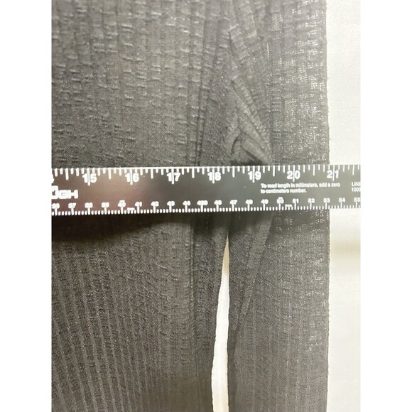 Intimately Free People Womens L Sheer Black Sweater NWT - Picture 3 of 9